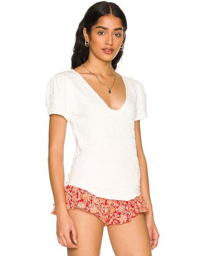 Top Free People bianco