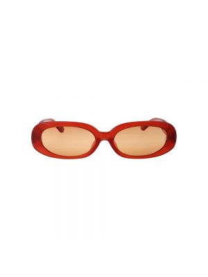 Gafas de sol elegantes Linda Farrow rojo