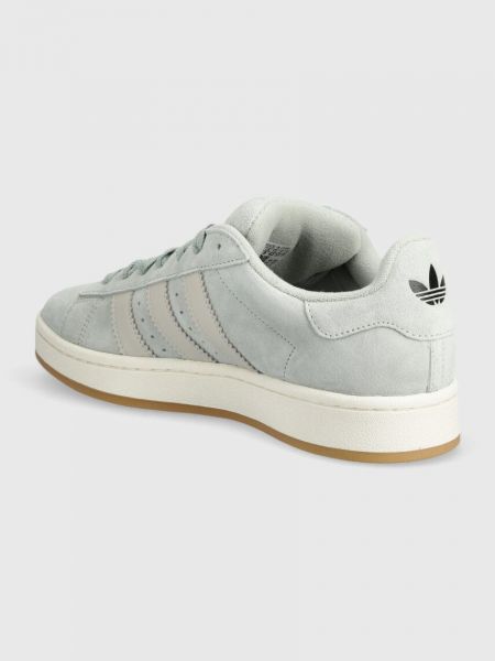 Pantofi din nubuc Adidas Originals argintiu