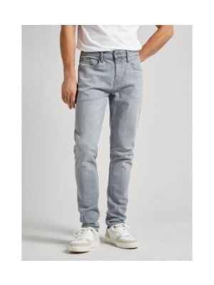 Pantalon skinny Pepe Jeans gris