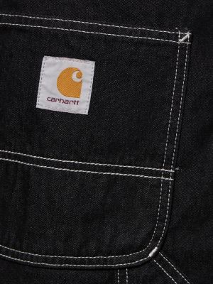 Pamučne hlače Carhartt Wip crna