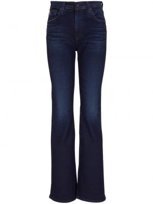 Relaxed fit flare jeans med hög midja Ag Jeans blå