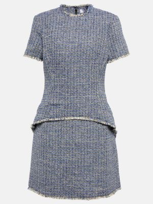Mini vestido de tweed Proenza Schouler