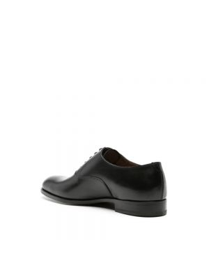 Zapatos oxford de cuero Fratelli Rossetti negro