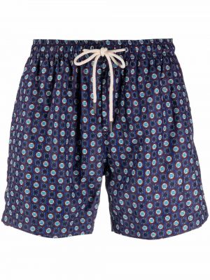 Pantaloni scurți cu imprimeu geometric Peninsula Swimwear