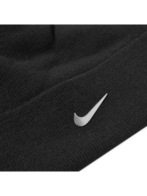 Шапка бини Nike черная