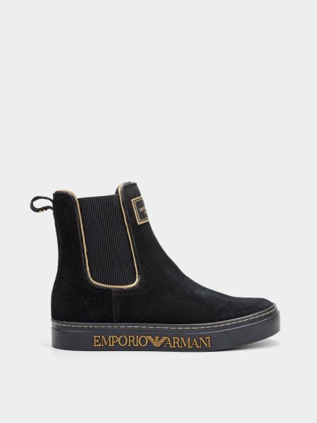 Ботинки Emporio Armani черные