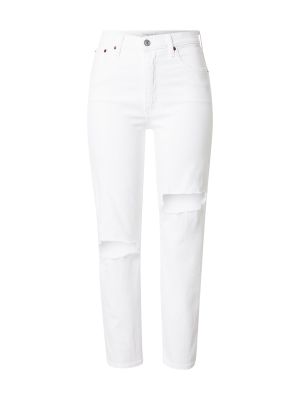 Jeans skinny Abercrombie & Fitch bianco