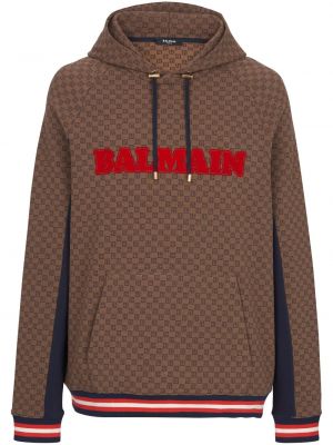 Jacquard hoodie Balmain