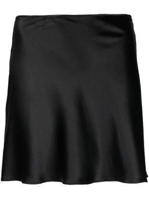Hodvábna sukňa Manuri čierna