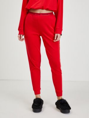 Sport nadrág Calvin Klein Jeans piros