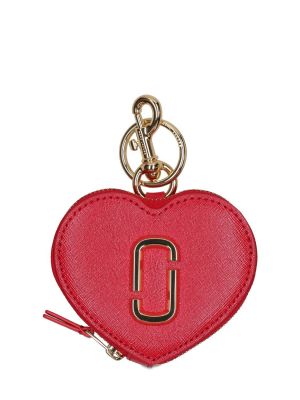 Kožená taška se srdcovým vzorem Marc Jacobs