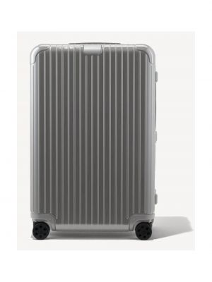 Kostkovaný kufr Rimowa šedý