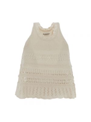 Top Isabel Marant Etoile - Beżowy
