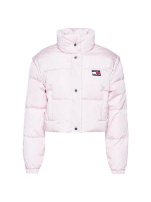 Kabát Tommy Hilfiger rózsaszín