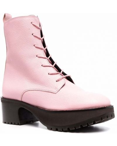 Ankle boots By Far różowe