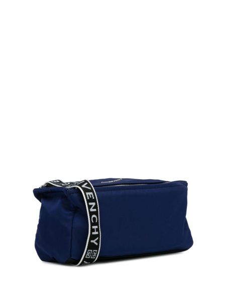 Taška přes rameno z nylonu Givenchy Pre-owned modrá
