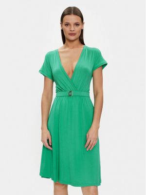 Priliehavé šaty Liu Jo zelená