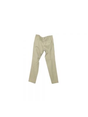 Pantalones de algodón Fendi Vintage beige