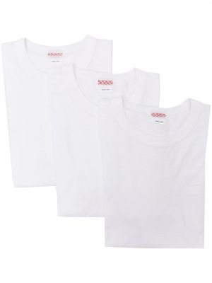 Jersey hemd mit rundem ausschnitt Visvim weiß