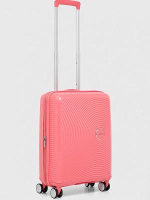 Kofer American Tourister ružičasta