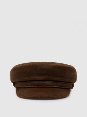 Вовняна кепка Borsalino коричнева