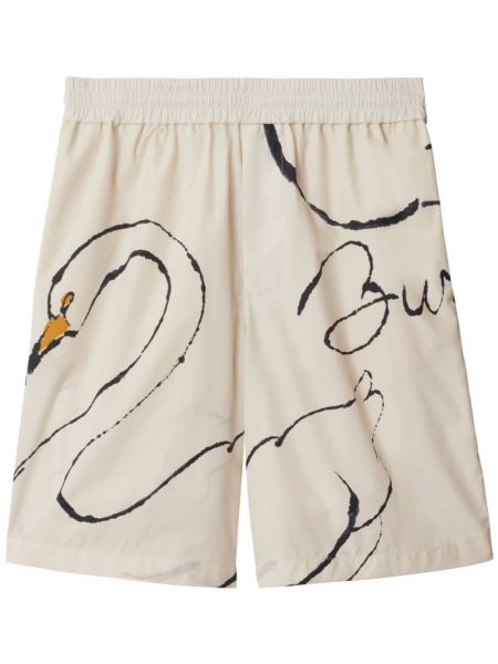 Bermudashorts Burberry hvid