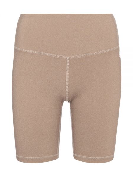 Pantalones cortos deportivos de punto Tory Sport beige