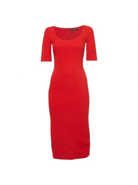 Czerwona sukienka Dolce & Gabbana Pre-owned