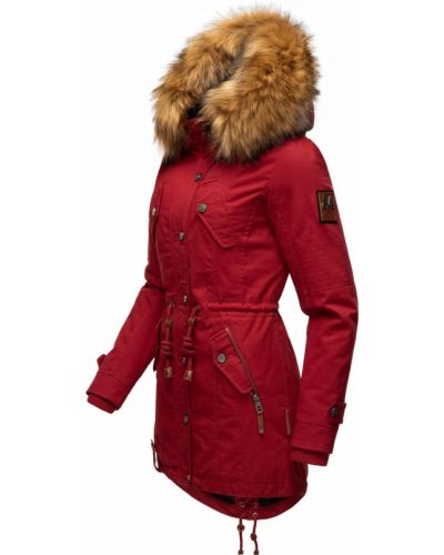 Palton de iarna Marikoo roșu