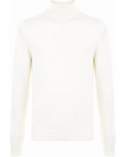 Jersey slim fit de tela jersey Cerruti 1881 blanco