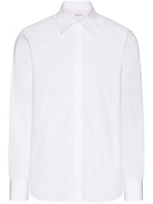 Риза без ток Valentino Garavani бяло