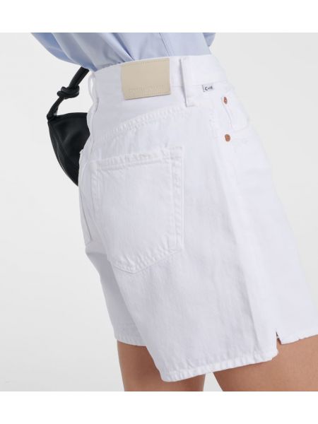 High waist jeans shorts Citizens Of Humanity weiß
