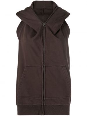 Zip vest Mm6 Maison Margiela brun