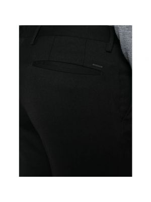 Pantalones de lana Incotex negro