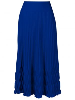 Plisovaná sukňa Neriage modrá
