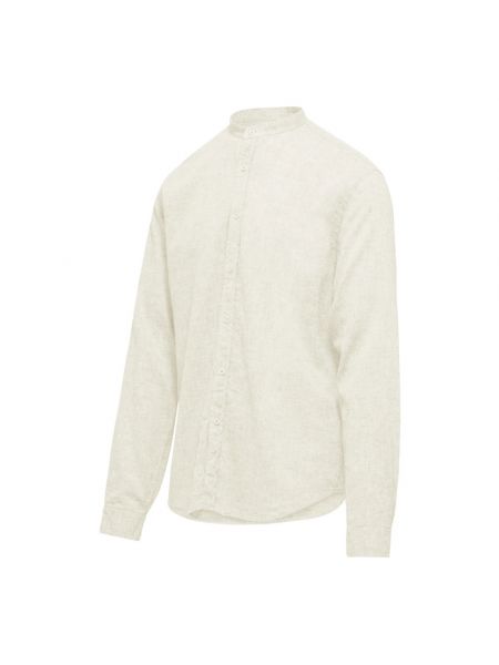 Camisa de lino de algodón Bomboogie beige