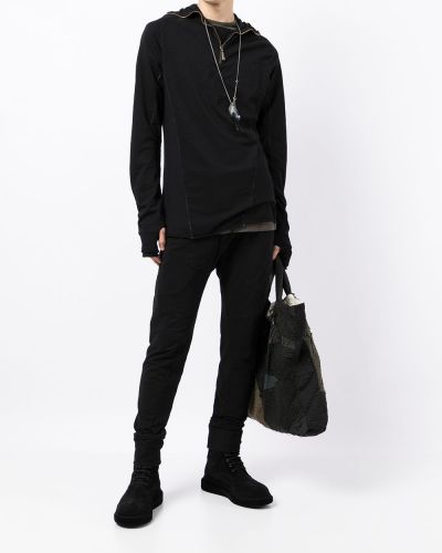 Camiseta con capucha Masnada negro