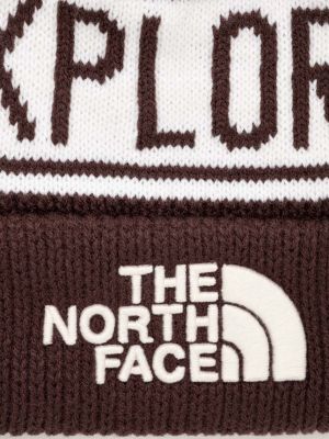 Čepice The North Face hnědý