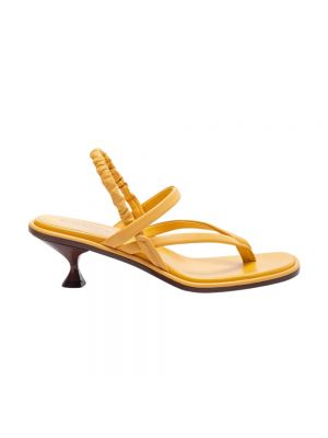 Sandały Tod's żółte