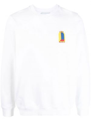Sweatshirt mit print Casablanca weiß