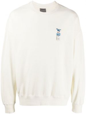 Sweatshirt aus baumwoll mit print Musium Div. weiß