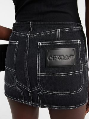 Low waist jeansrock Off-white