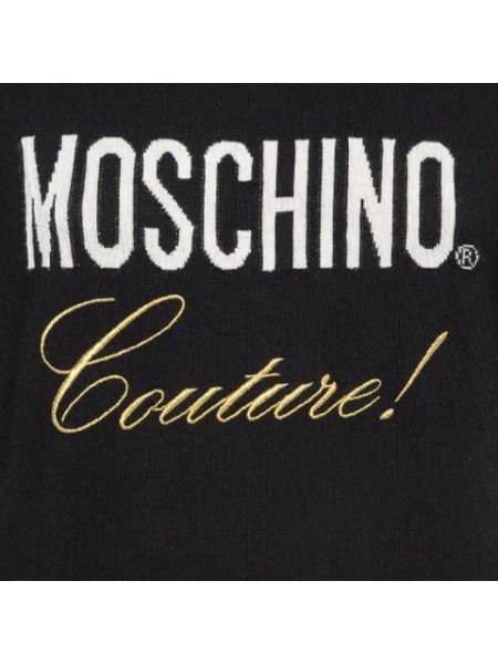 Vestido de malla Moschino Pre-owned negro