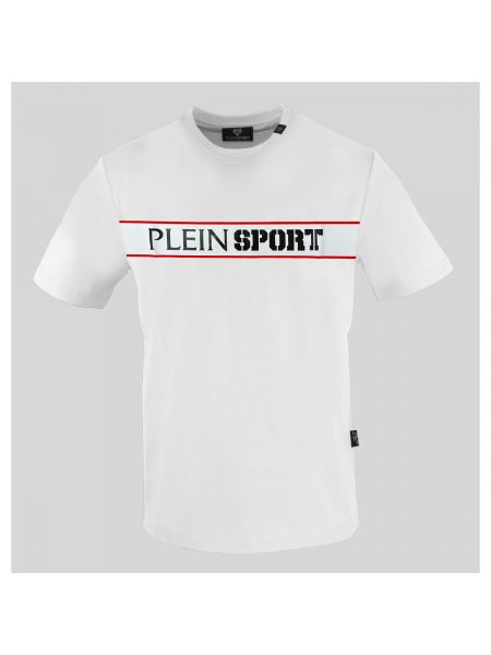 Sportovní tričko s krátkými rukávy Philipp Plein Sport bílé