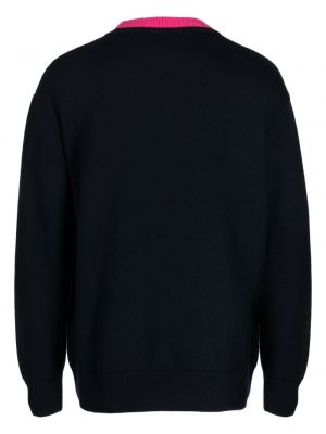 Vilnas džemperis merino ar apaļu kakla izgriezumu Botter