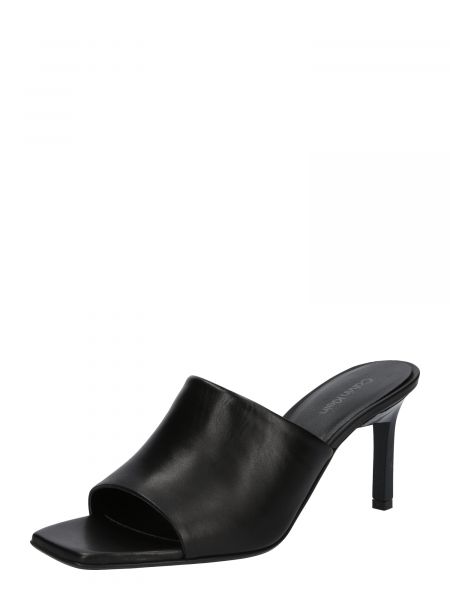 Chaussures de ville à talons Calvin Klein noir