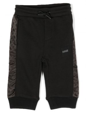 Pantaloni Boss Kidswear nero