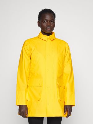 Желтое полупальто Polo Ralph Lauren