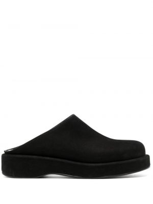 Pantofi loafer din nubuc Gu_de negru